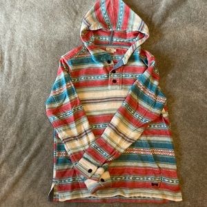 Faherty Aztec Sweatshirt, M